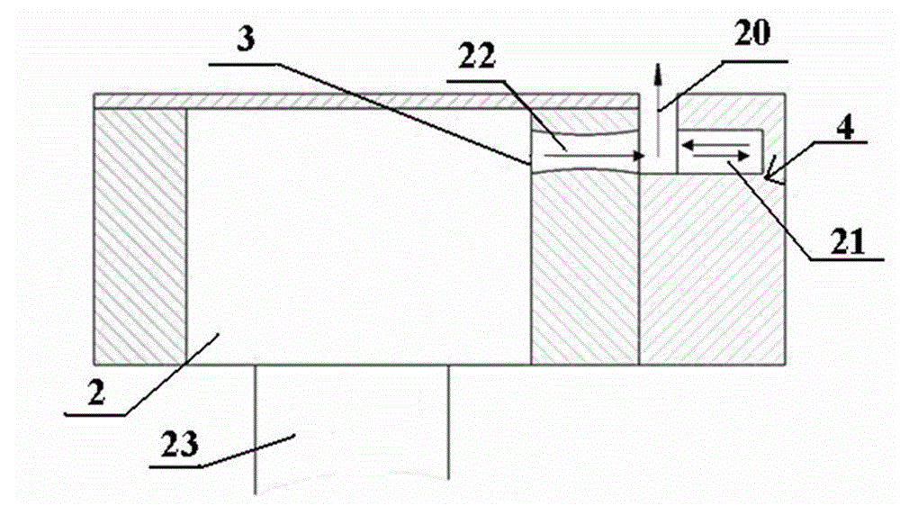 Noise suppression device of high frequency pulse jet weapon cabin