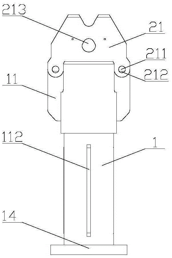 A crane and its counterweight mechanism