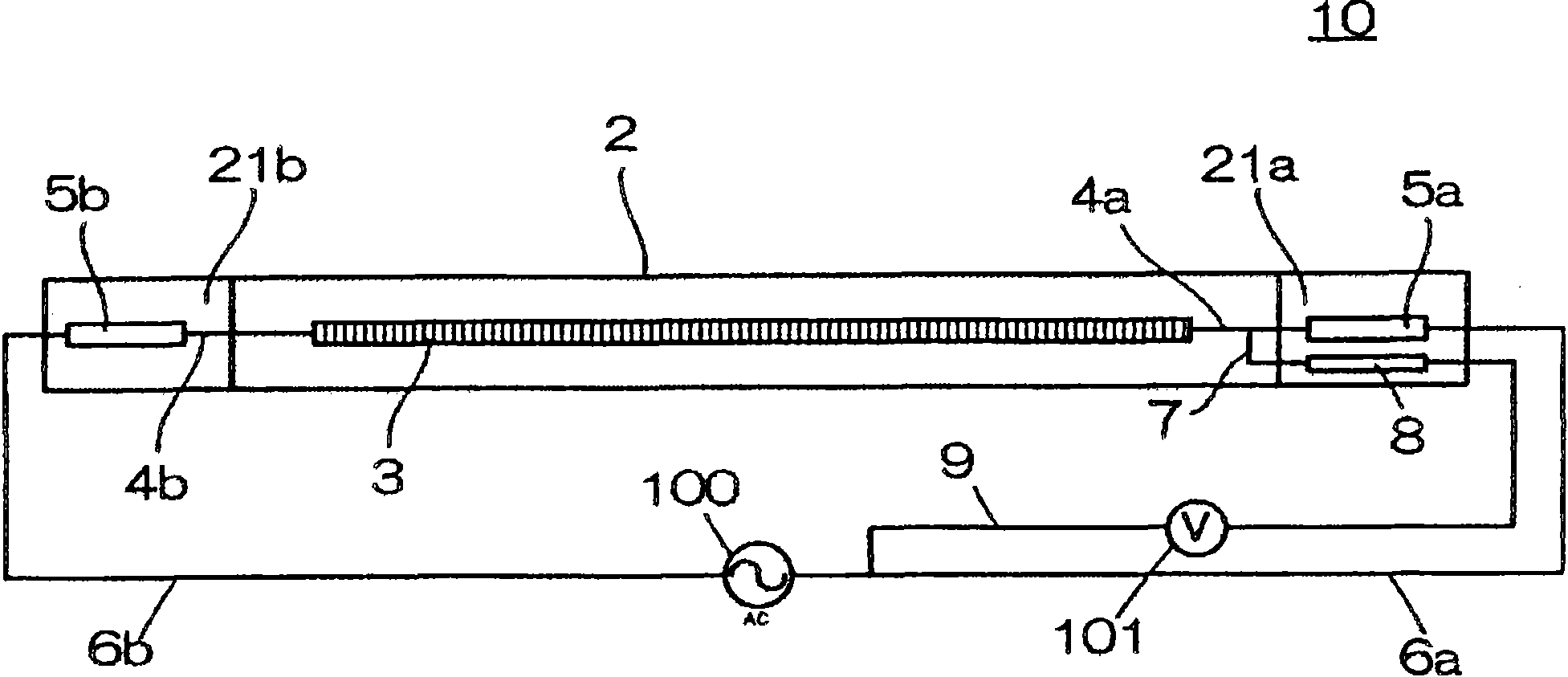 Lamp lighting device and filament lamp