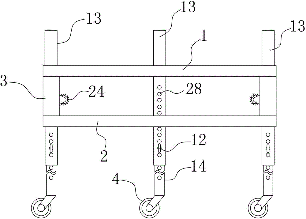 Dismounting, mounting and transferring device for transformer