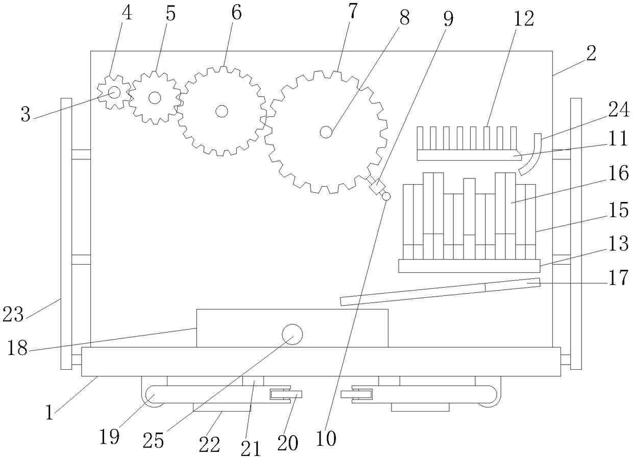 Economic management teaching demonstration device