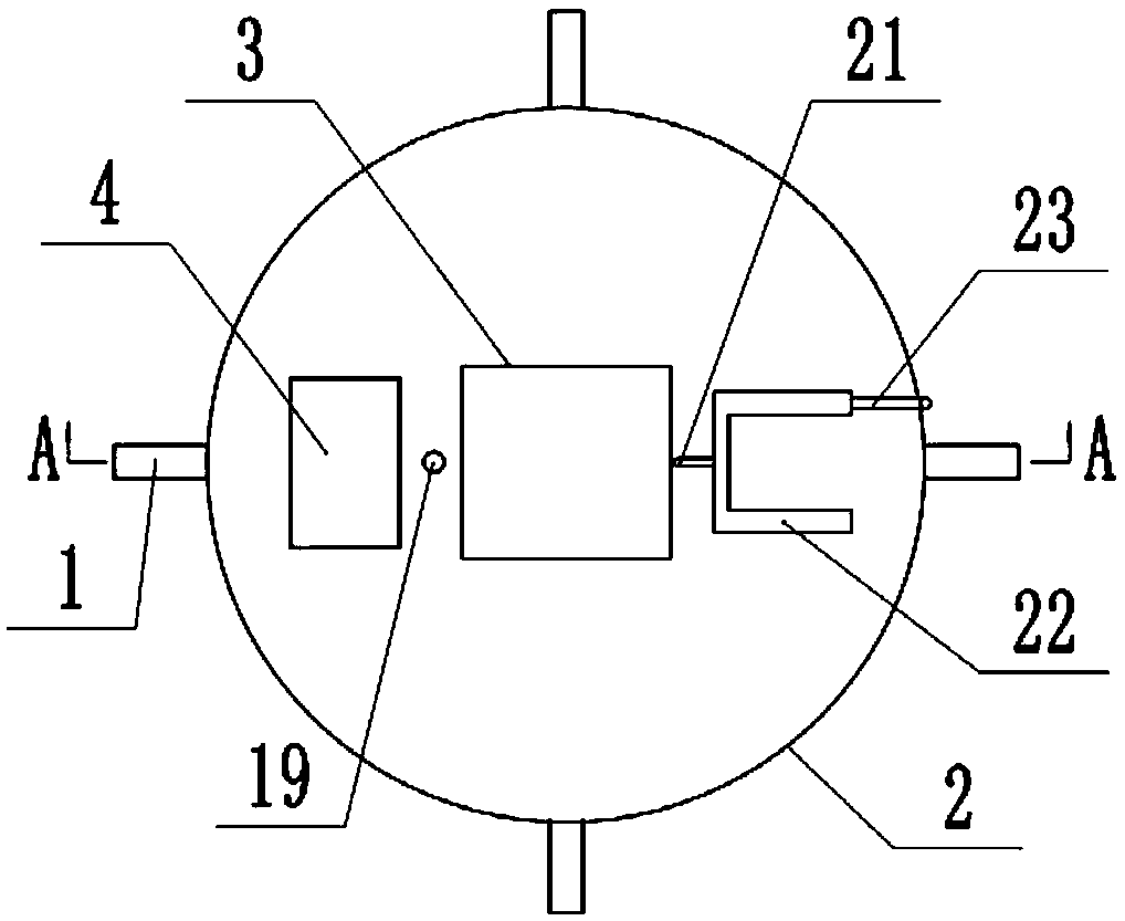 Bamboo pulp washing and scumming device