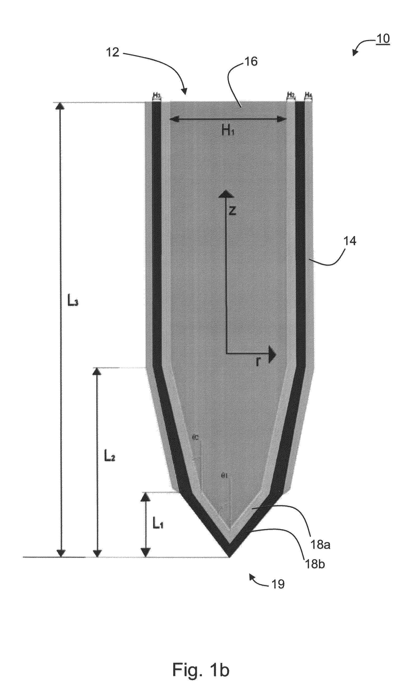 Microelectrode, applications thereof and method of manufacturing