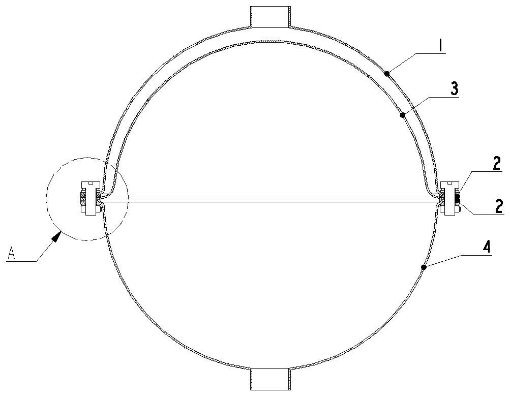 A reusable intelligent liquid propellant tank device