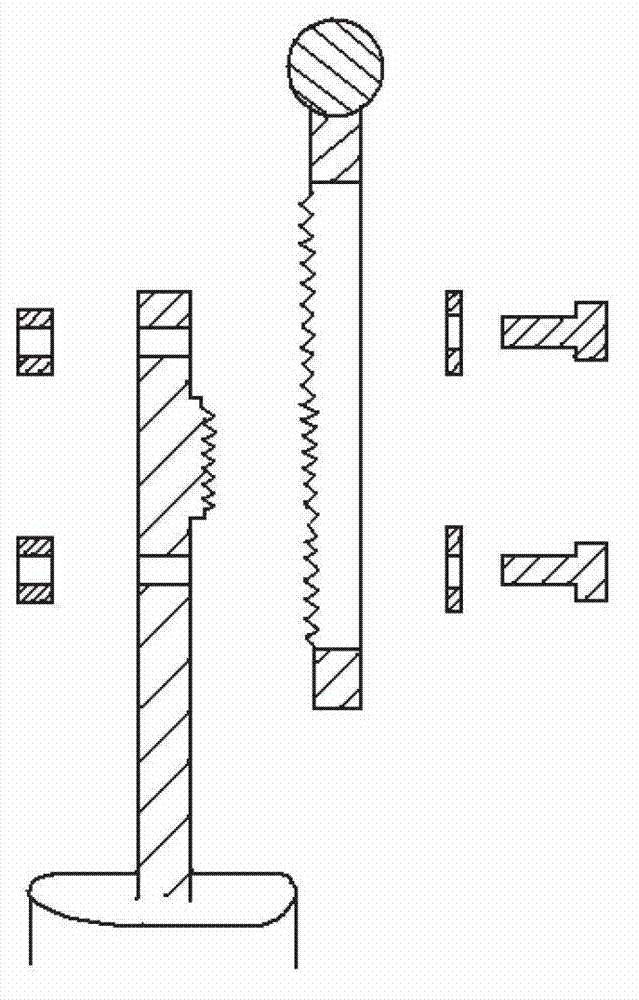 Height-adjustable automobile gear lever and height adjusting method thereof