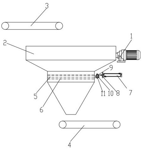 Screening device for metallurgical furnace burdens