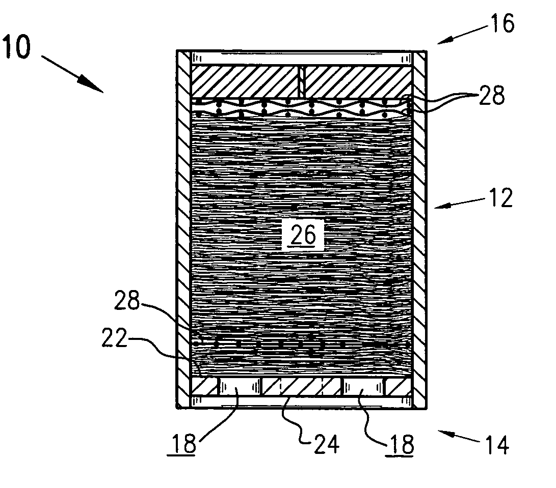 Orifice plate diffuser