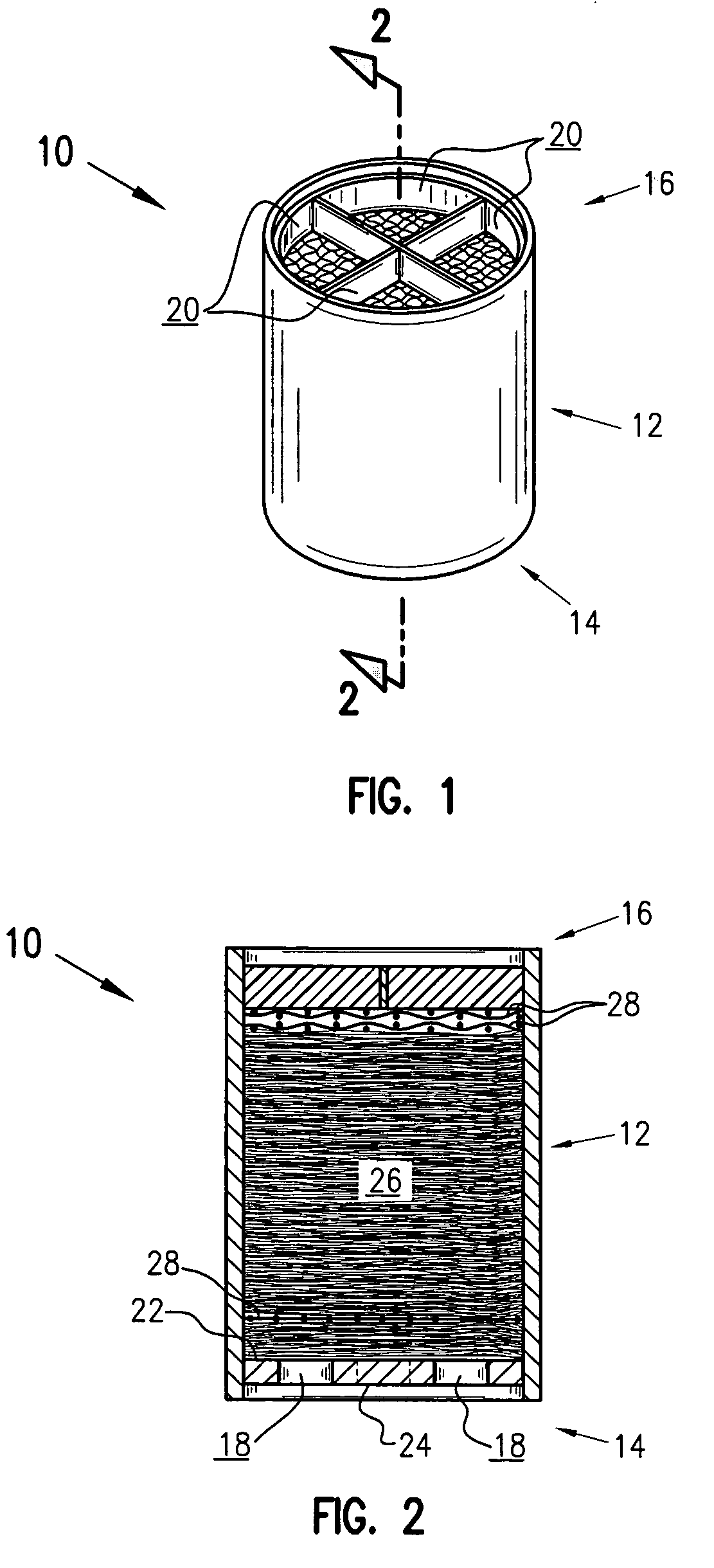 Orifice plate diffuser