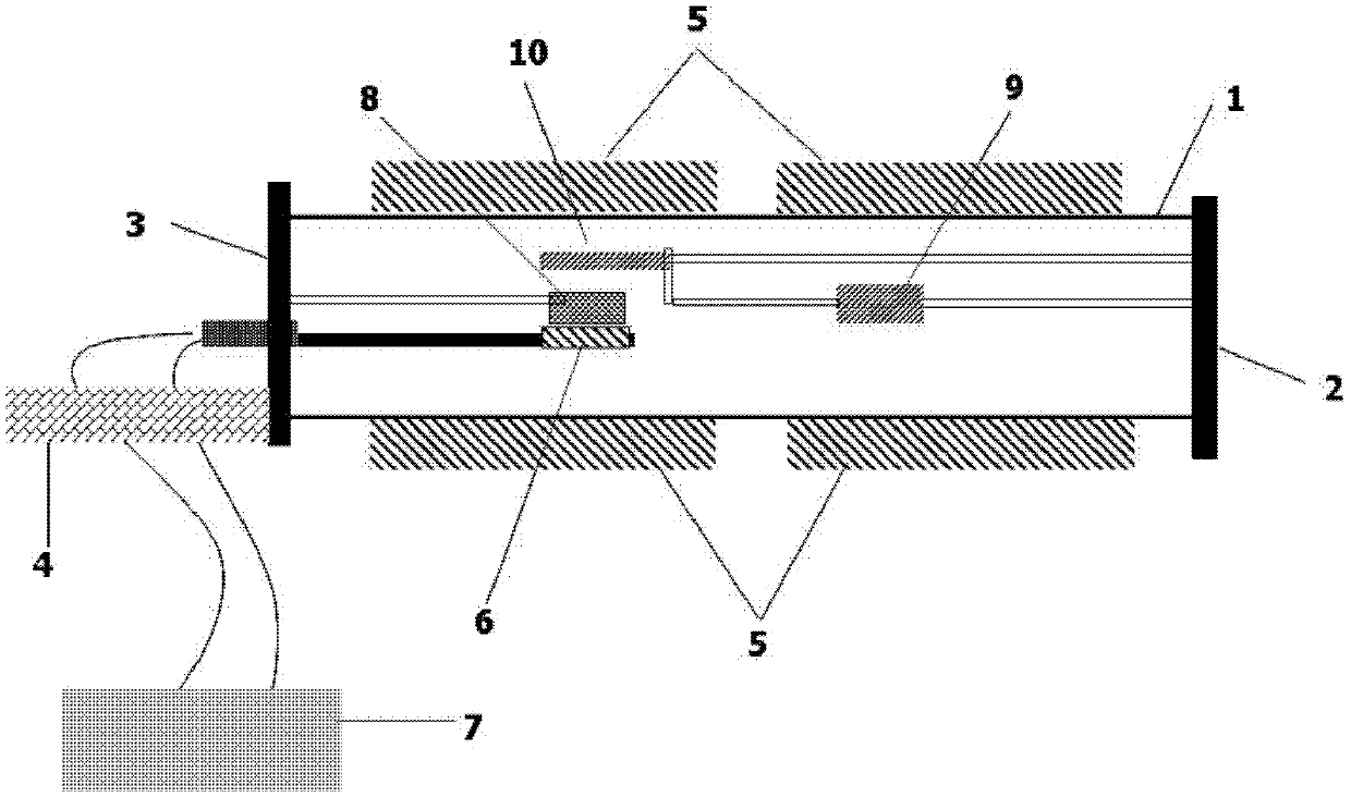 Dual heating vapor phase epitaxial growth system