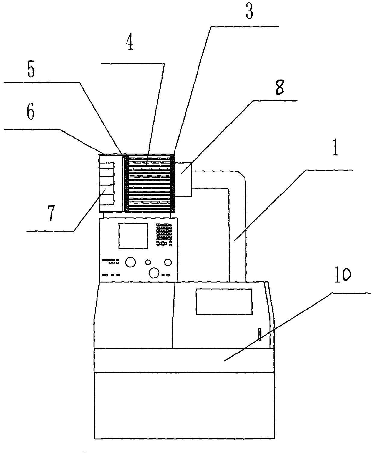 Numerically-controlled machine oil-mist recycling machine