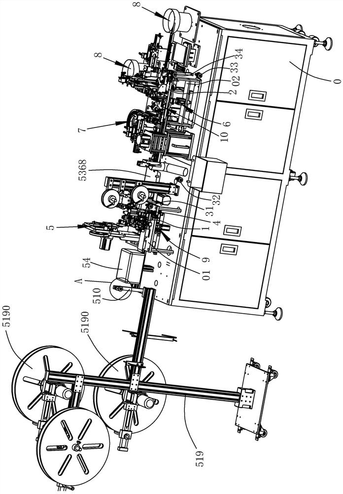 Miniature touch switch assembling machine