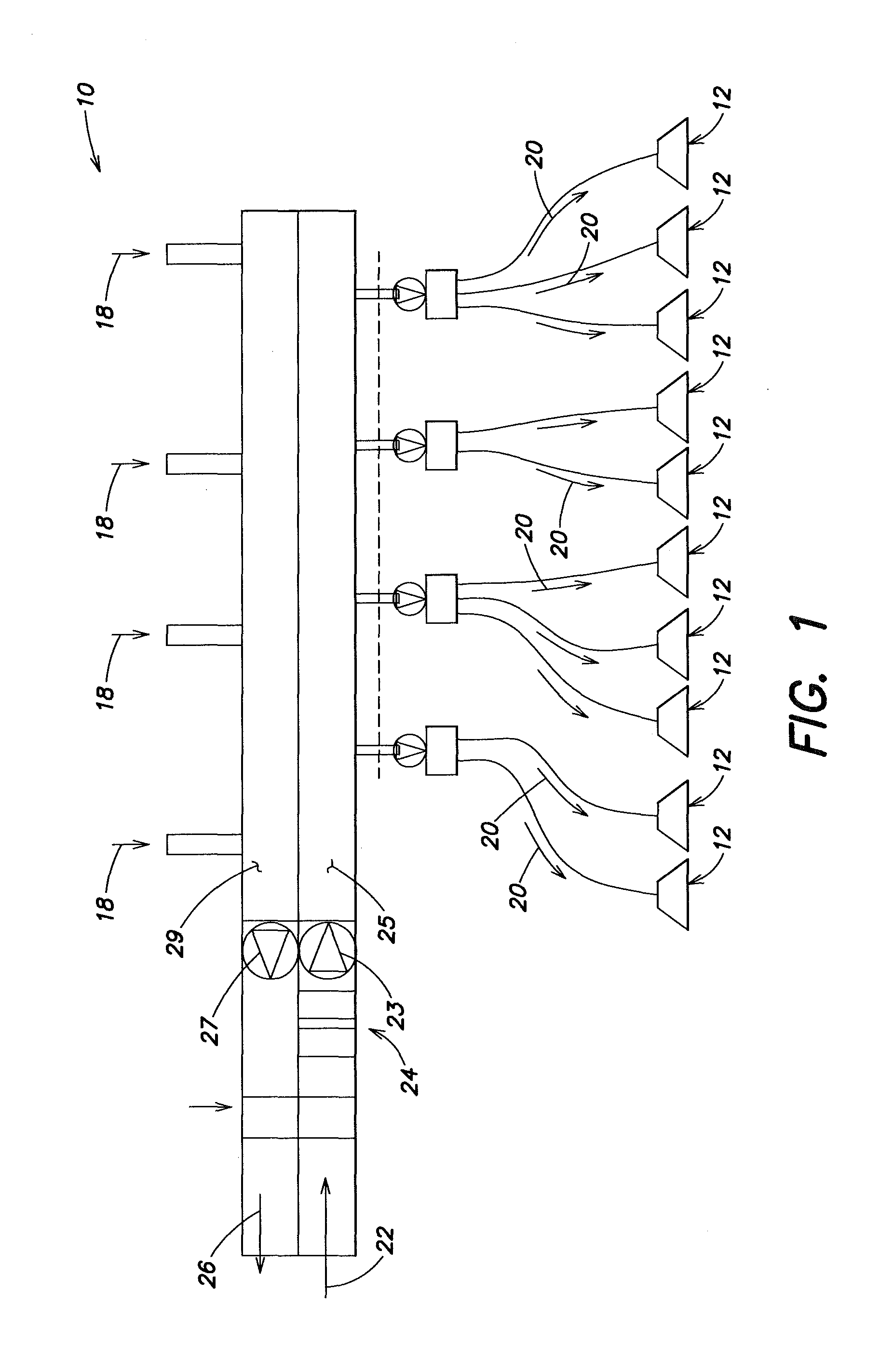 System and method for maintaining air temperature within a building HVAC system