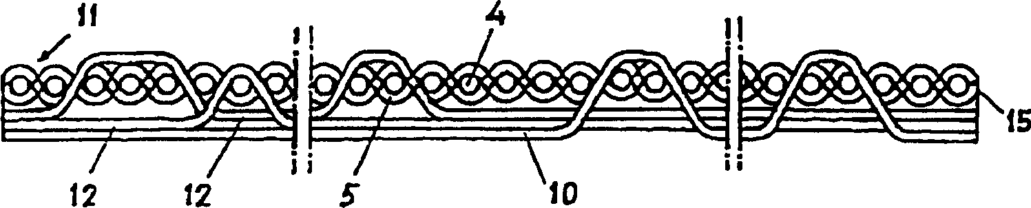 Method for producing in visible barcode and barcode thus produced