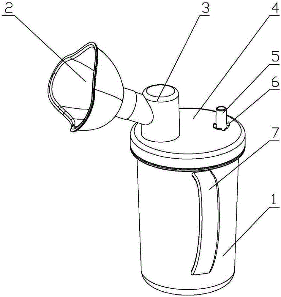 Auxiliary therapeutic apparatus for sphagitis