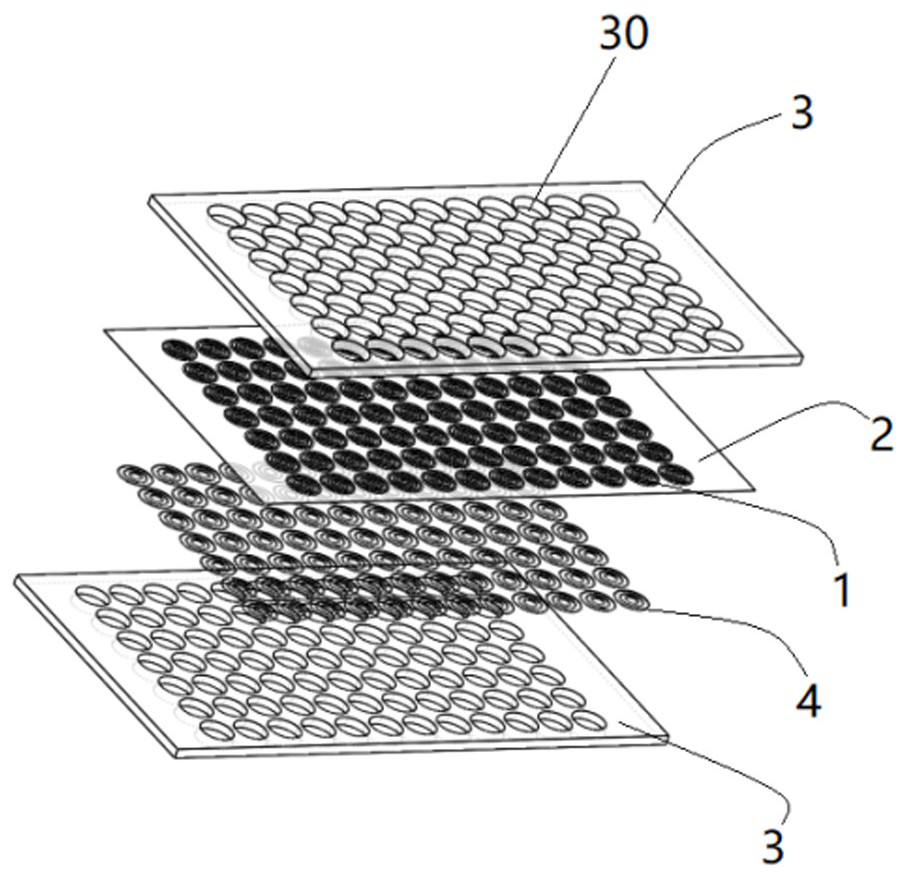 Composite damping plate for low and medium frequency noise reduction switching