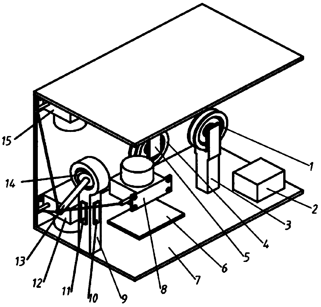 Multi-functional modular flexible cable guide device and its detection method