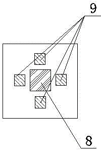 LED optical treatment apparatus for gynecological inflammation