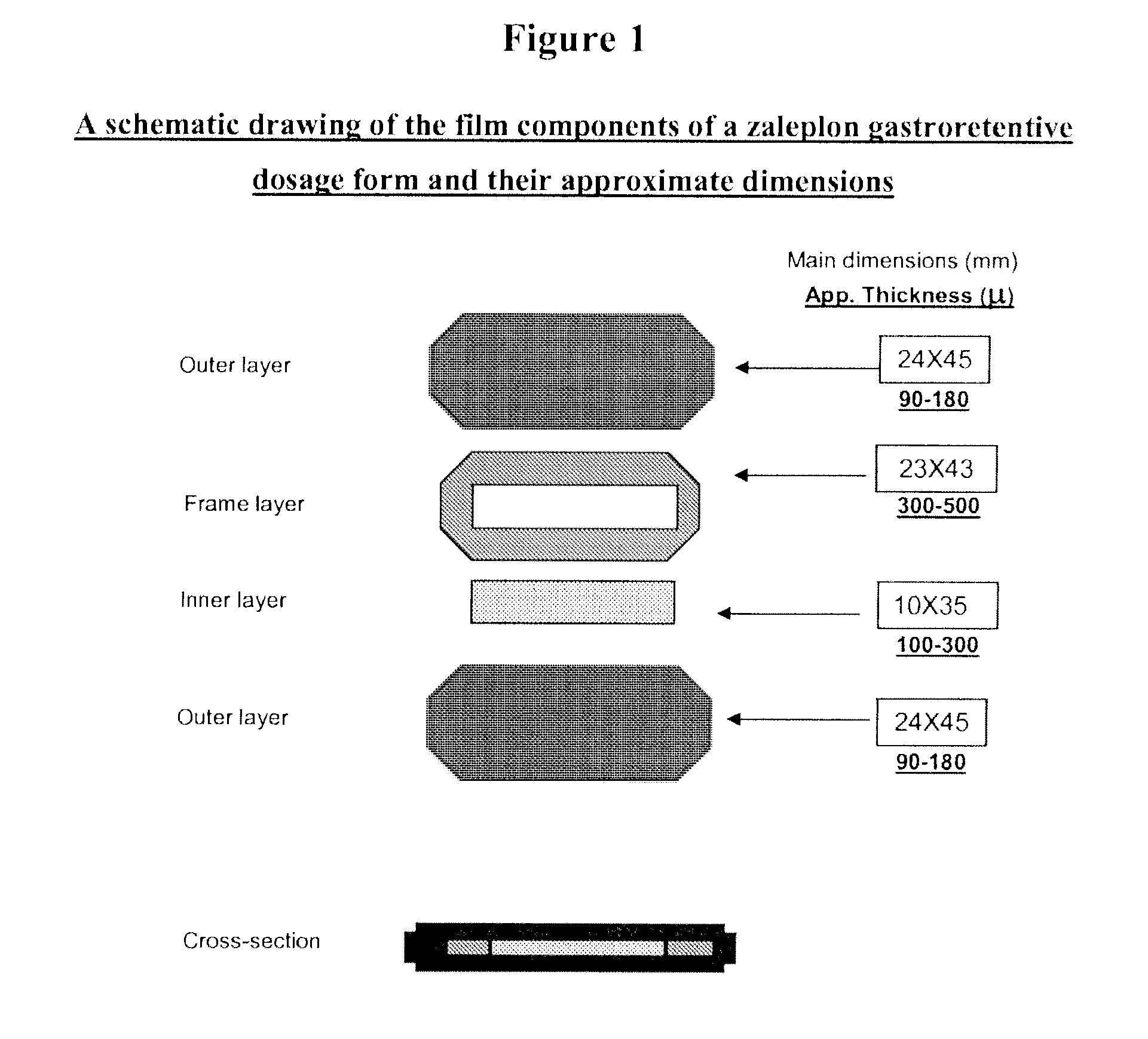 Zaleplon gastroretentive drug delivery system