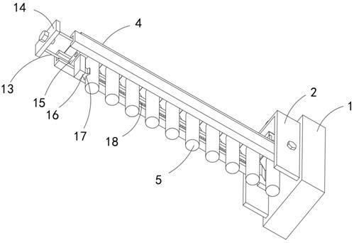 Outer hexagon bolt automatic filling and rapid mounting device and working method thereof