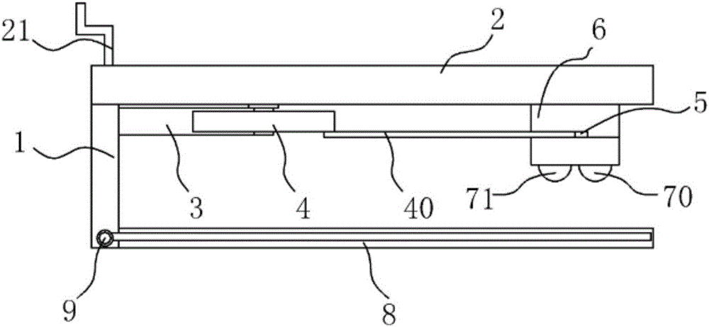 Fold removing device for shoe leather