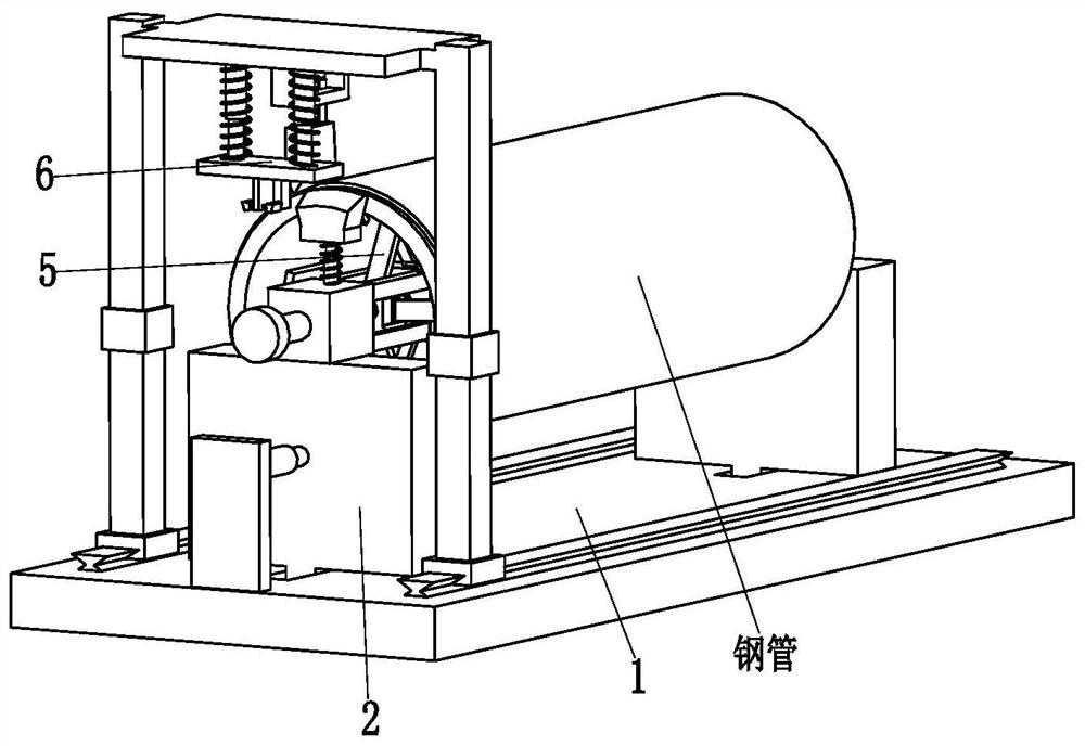 A steel structure construction solid waste recycling and processing equipment