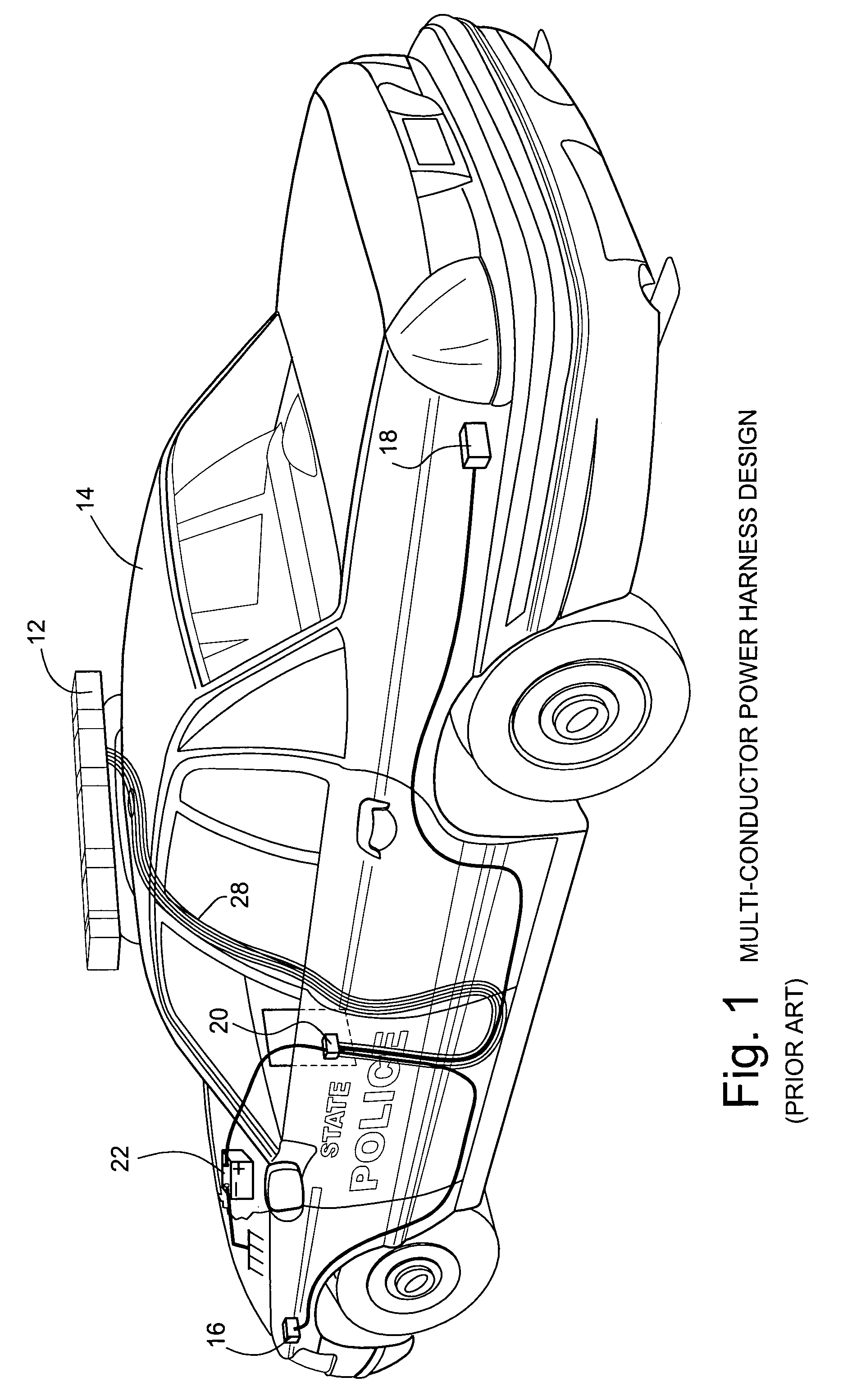 Method and apparatus for communicating control and other information over a power bus