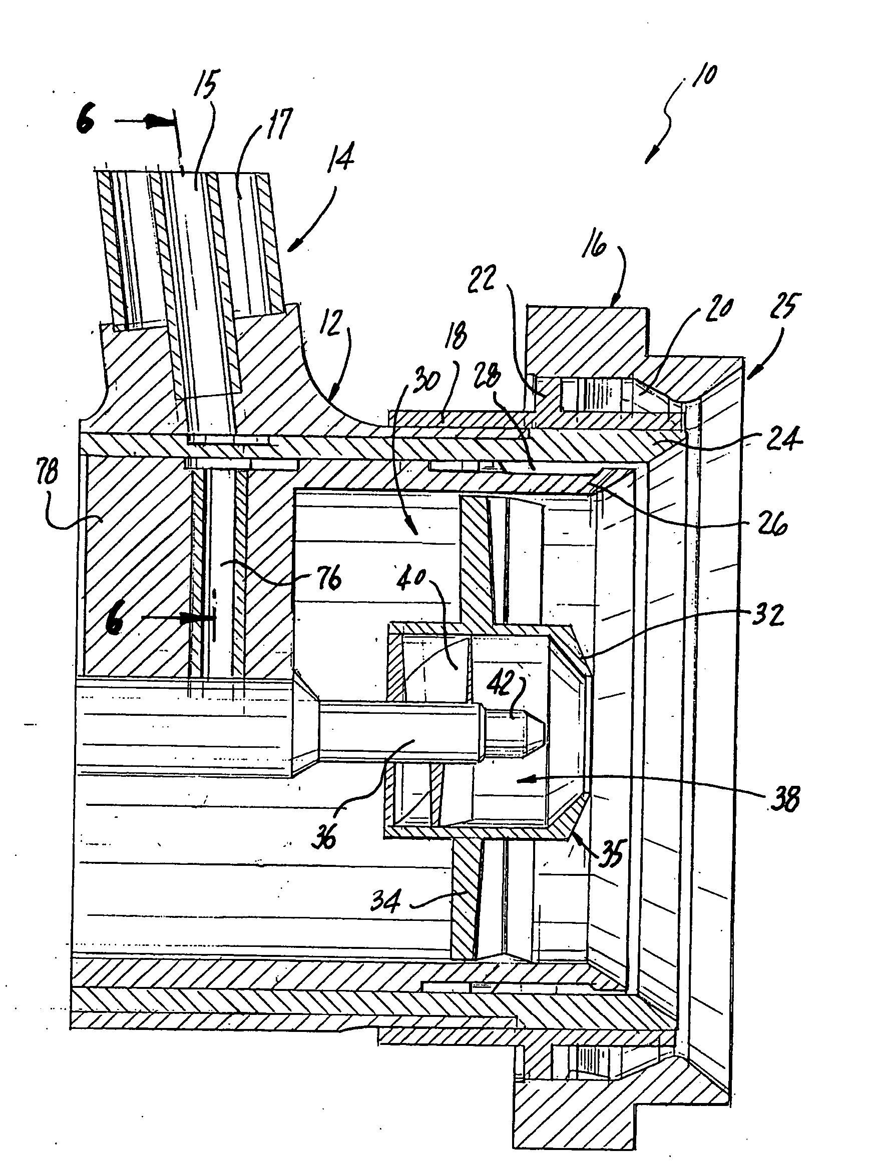 System and method for cooling a staged airblast fuel injector