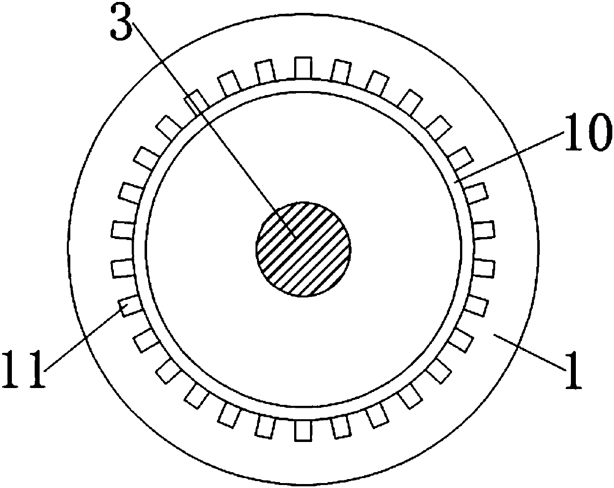 Wall lamp shell and wall lamp using same