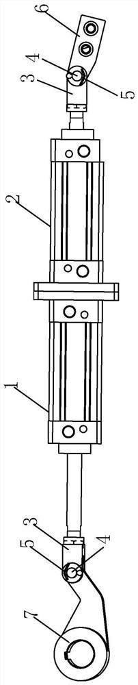 Automatic roll changing cutter structure of coating machine