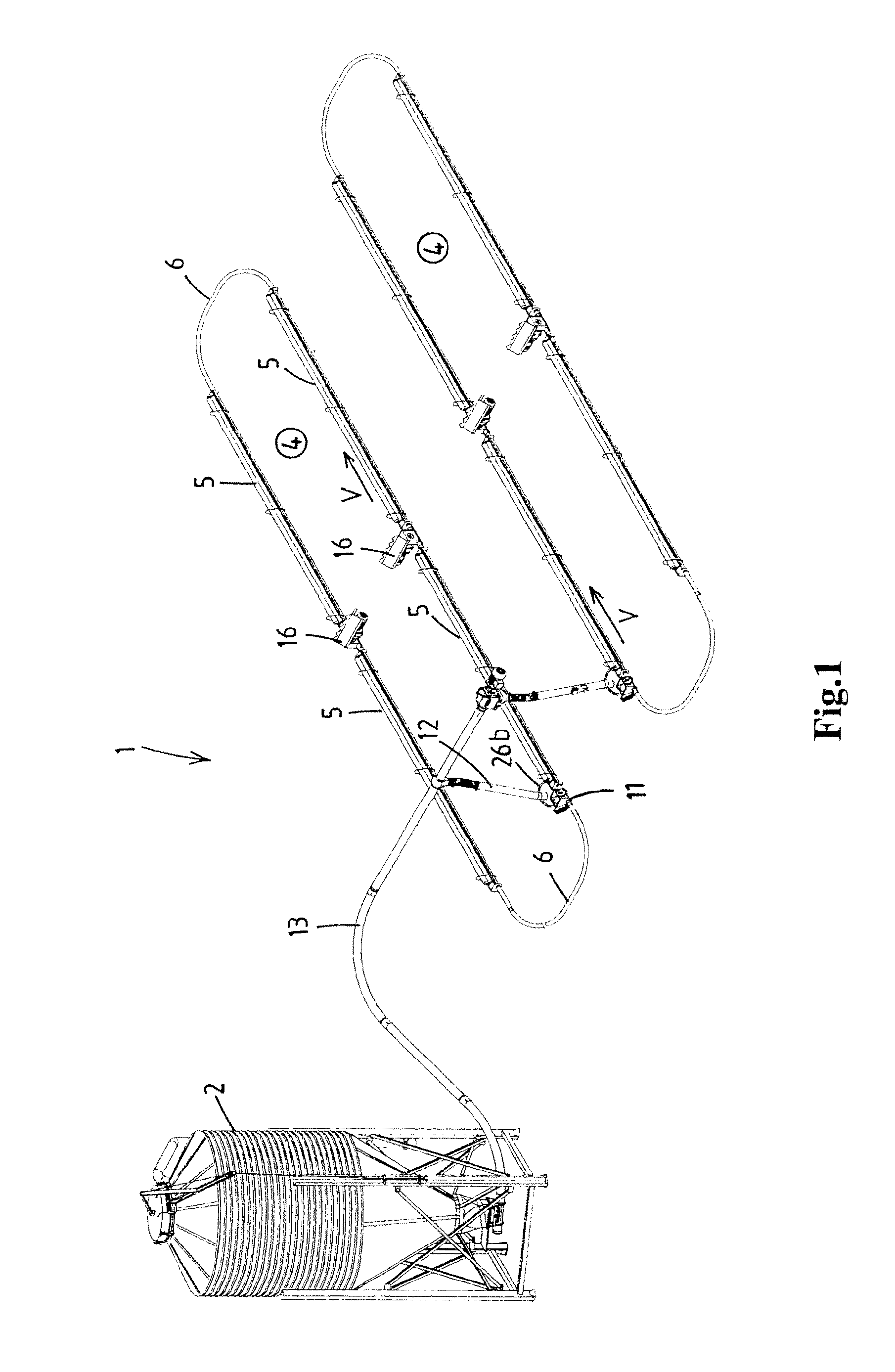 Poultry feeding system having walls which delimit or extend through a feeding space at least partly provided with sharp-edged line-elevations