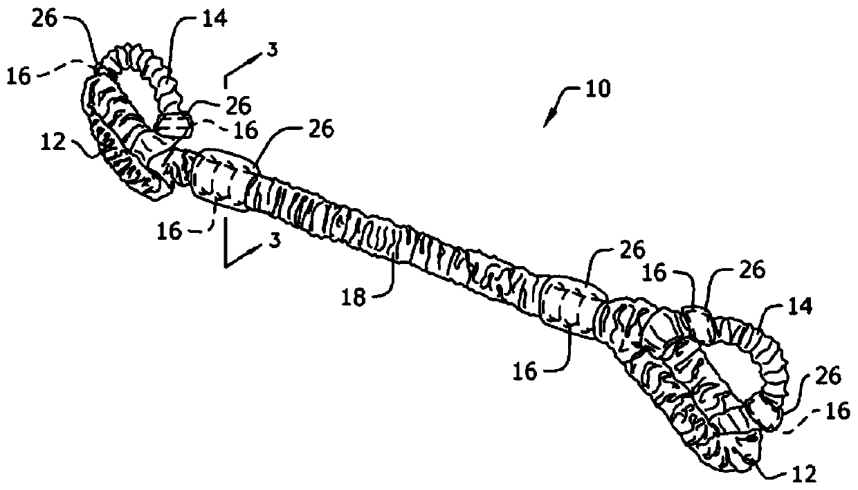 elastic training device