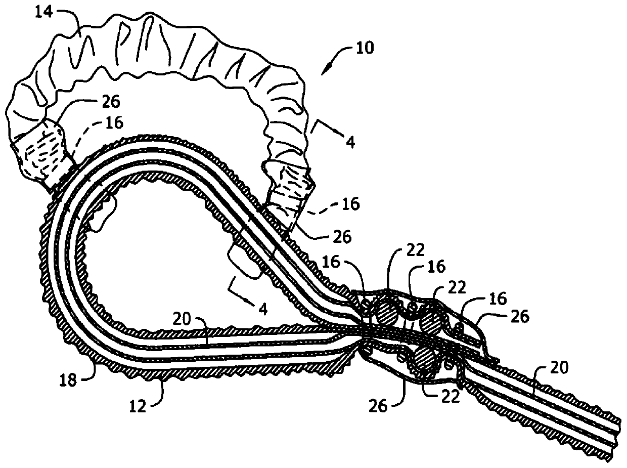 elastic training device