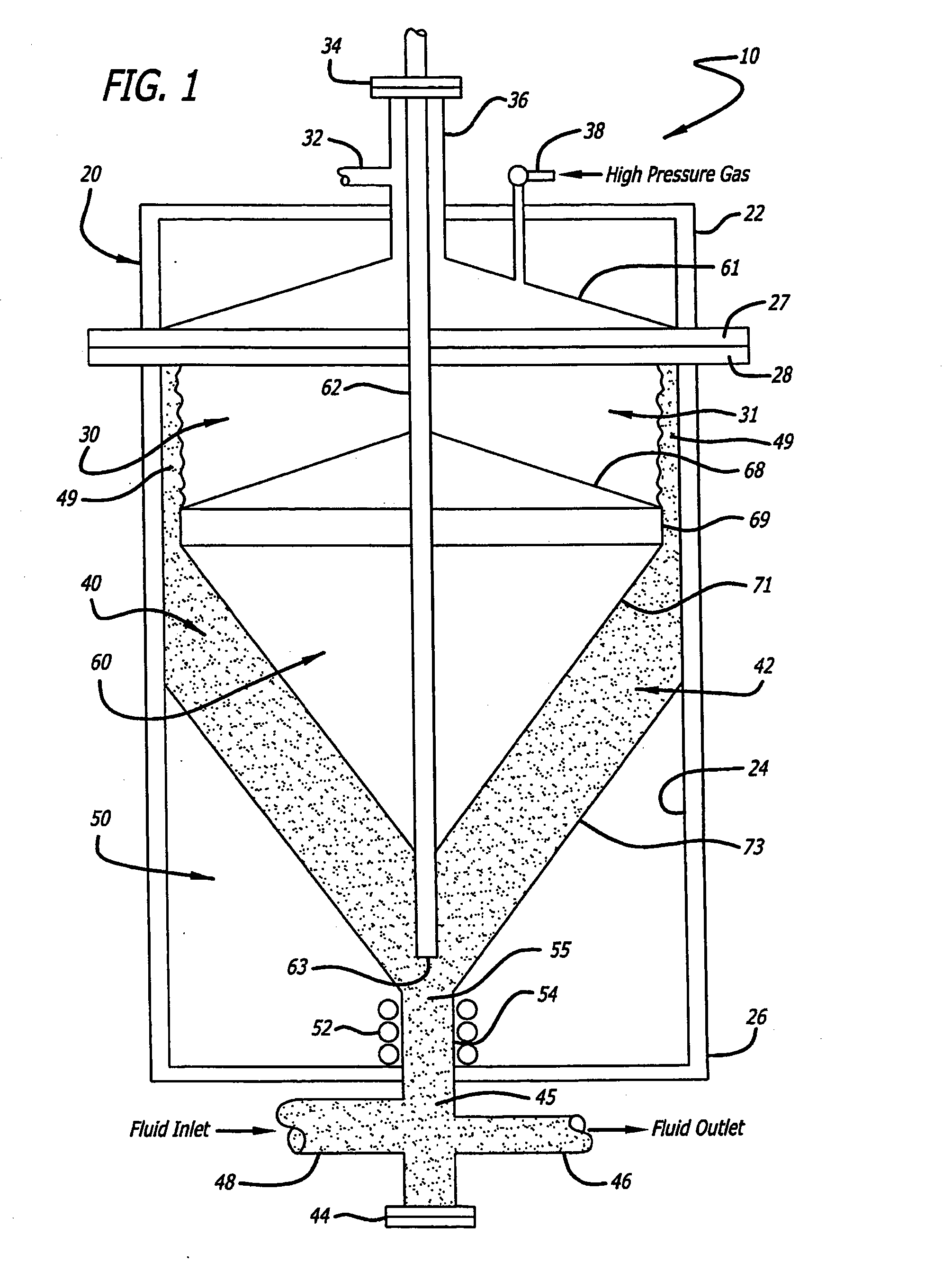 Refillable material transfer system