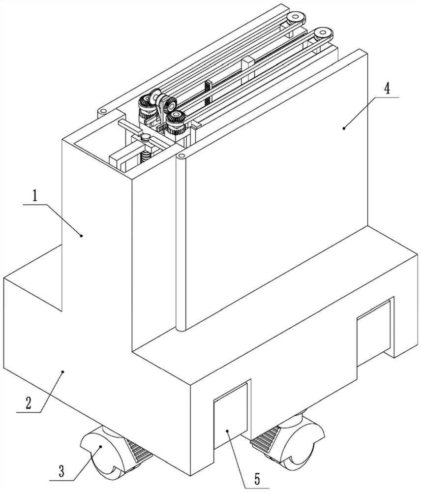 Clinical teaching display device for otolaryngology department