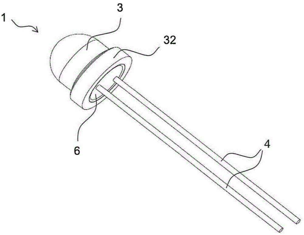 Temperature sensor system and method for producing a temperature sensor system