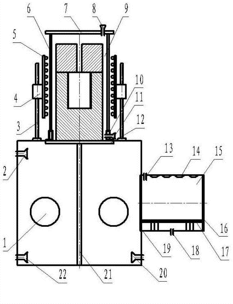 Method and device for growing high-purity semi-insulating silicon carbide single crystal