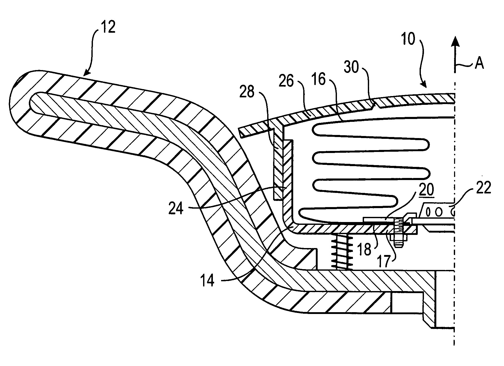 Gas bag module for a vehicle occupant restraint system