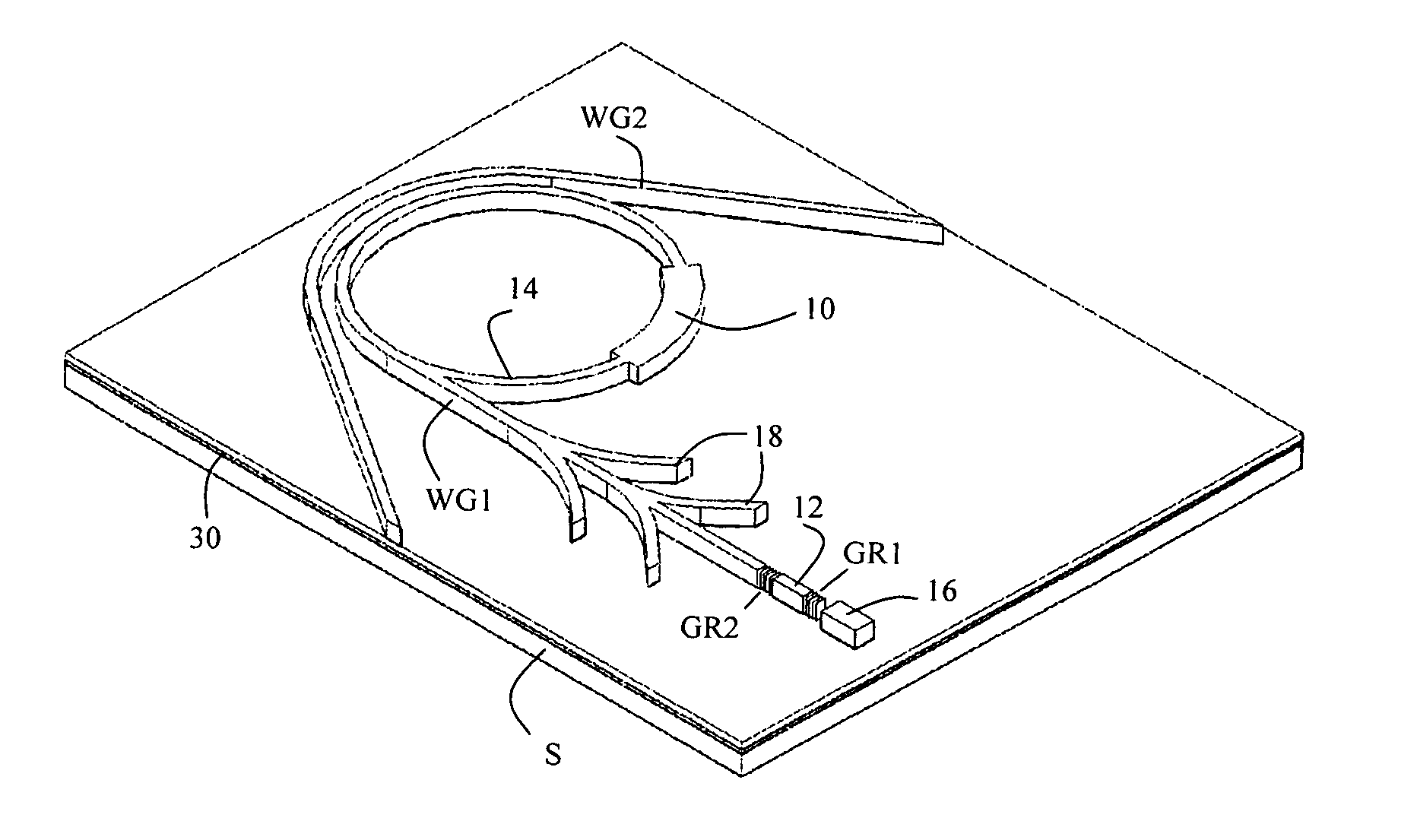 Light-emitting device having photon-lifetime modulation