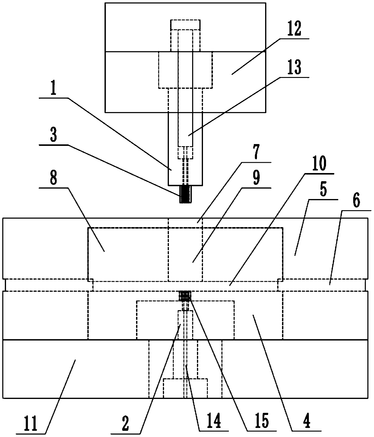 Mold and method for micro part machining