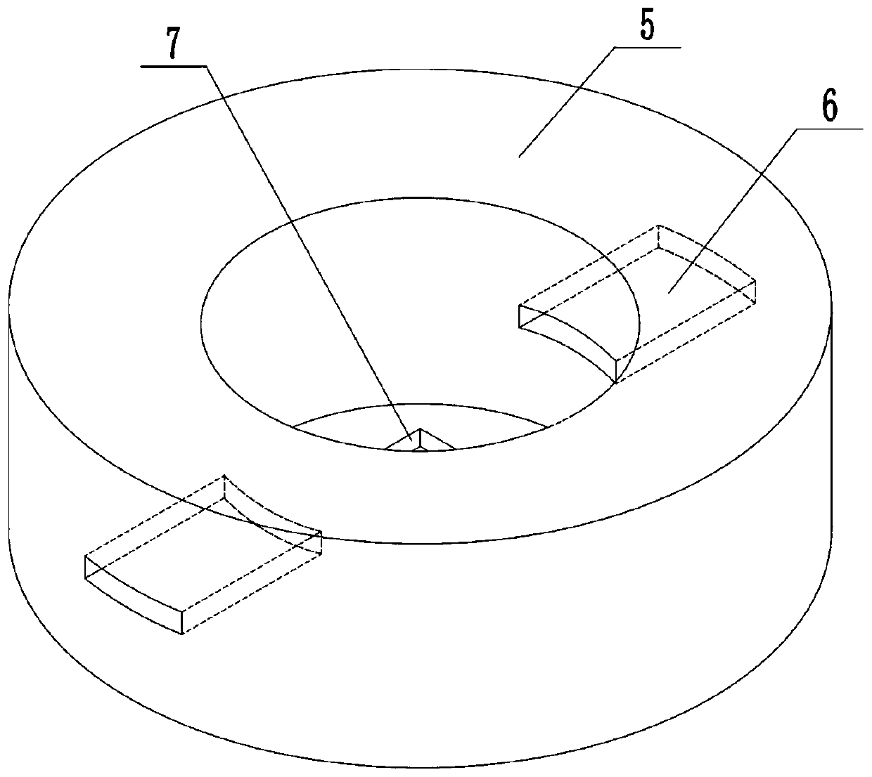 Mold and method for micro part machining