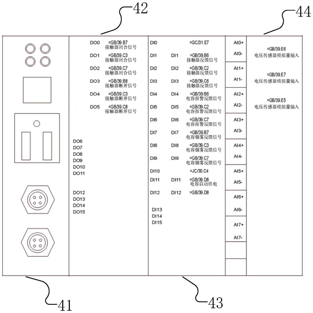 Super capacitor grid-connected control system and method for tram emergency traction mode