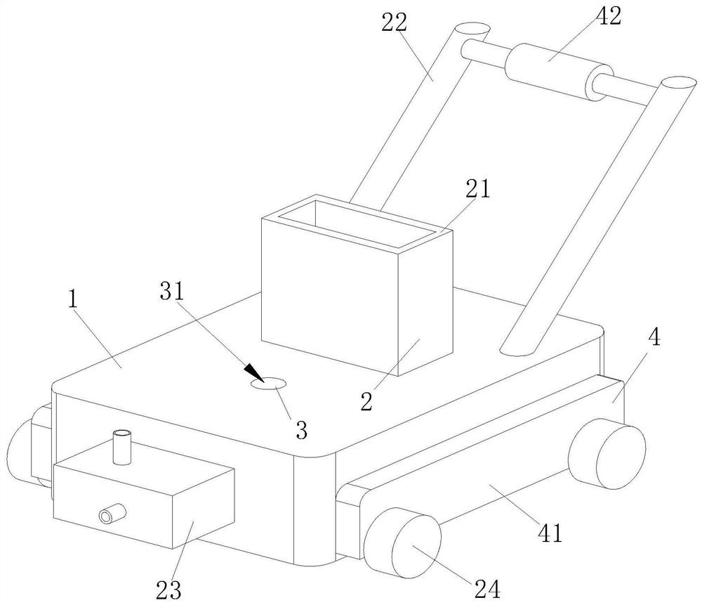 Seeding device with irrigation function