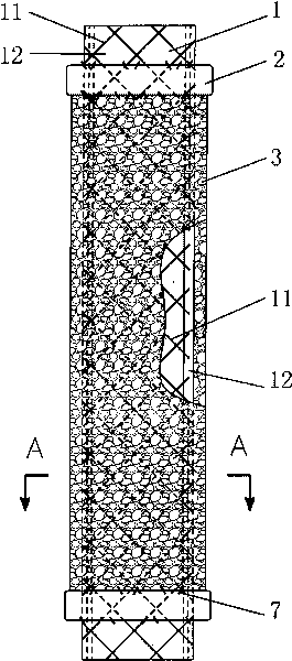 Biologically induced composite artificial esophagus