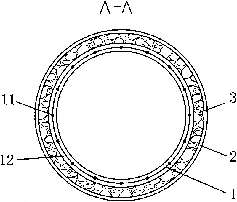 Biologically induced composite artificial esophagus