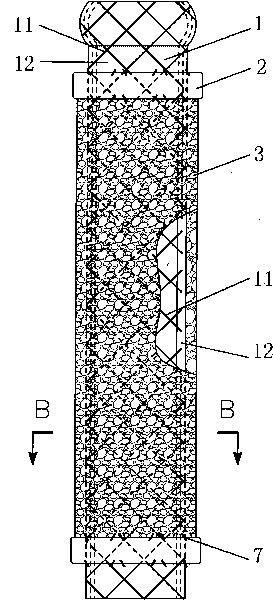 Biologically induced composite artificial esophagus