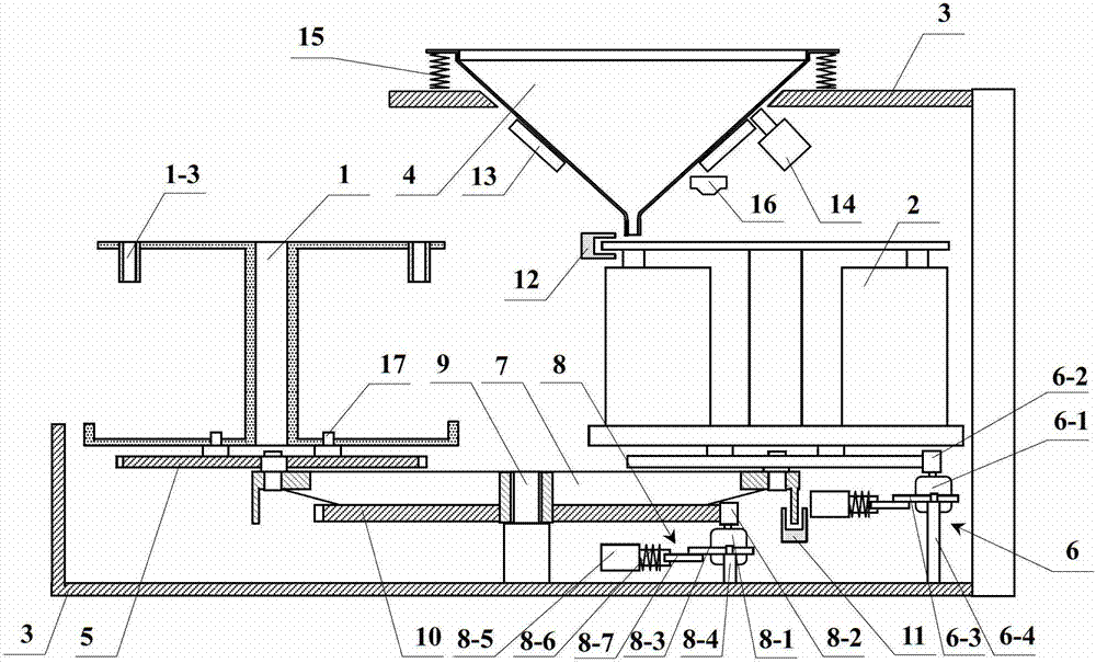 Particle or powder shaped drug bagging device