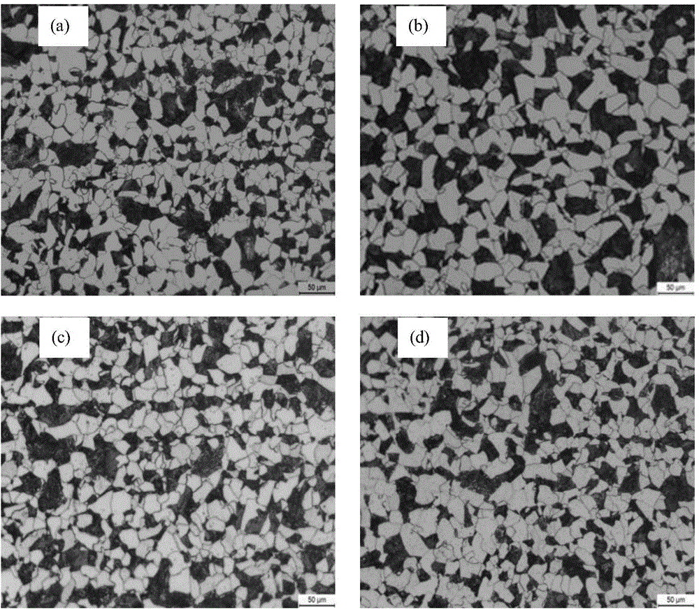 Method for improving deformation and permeability in high-thickness standard steel plate hot rolling process