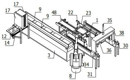 Wood board machining planing tool device in building field