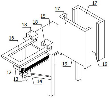 Wood board machining planing tool device in building field