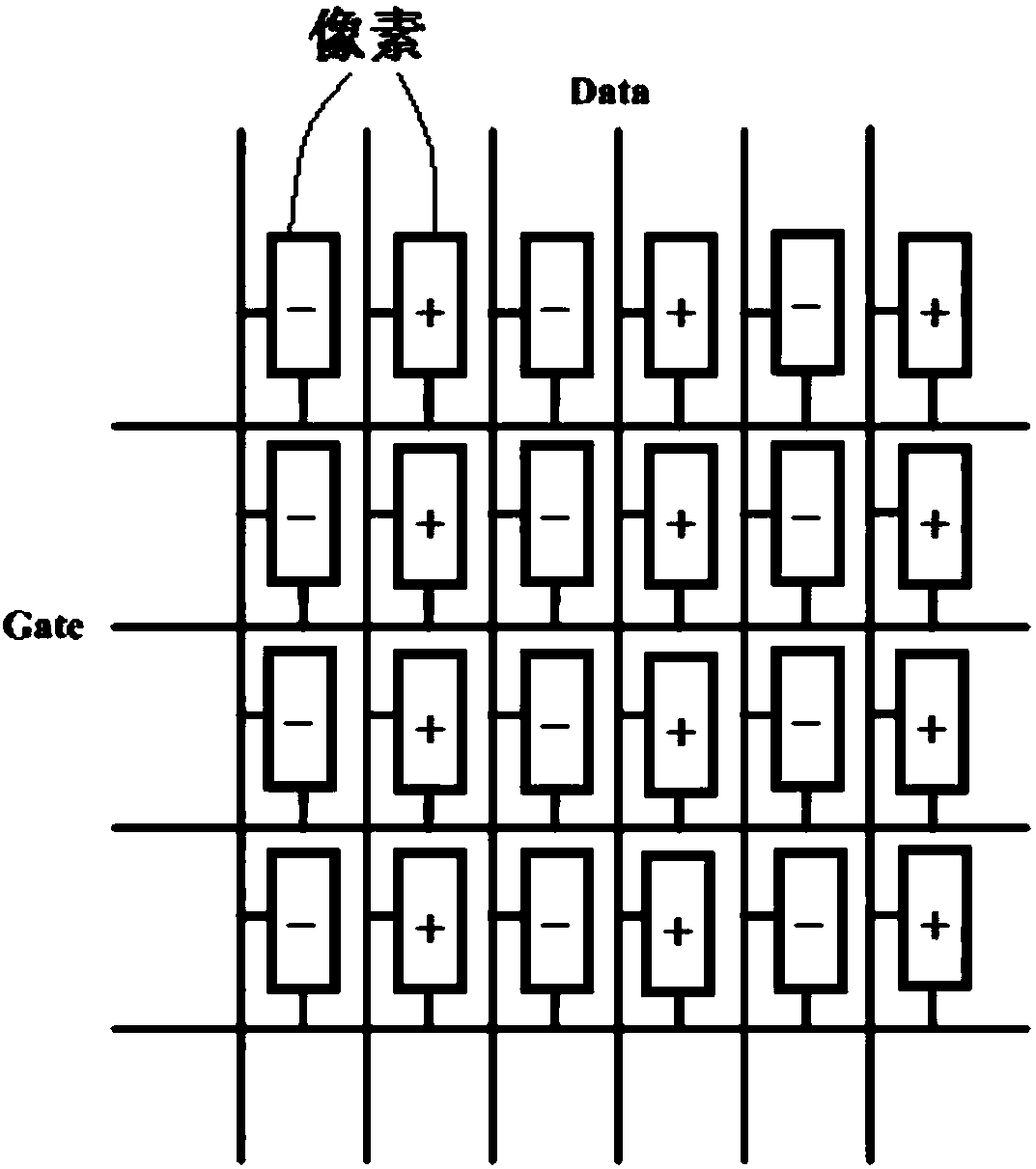 Shutdown discharging method and circuit of LCD (liquid crystal display) panel